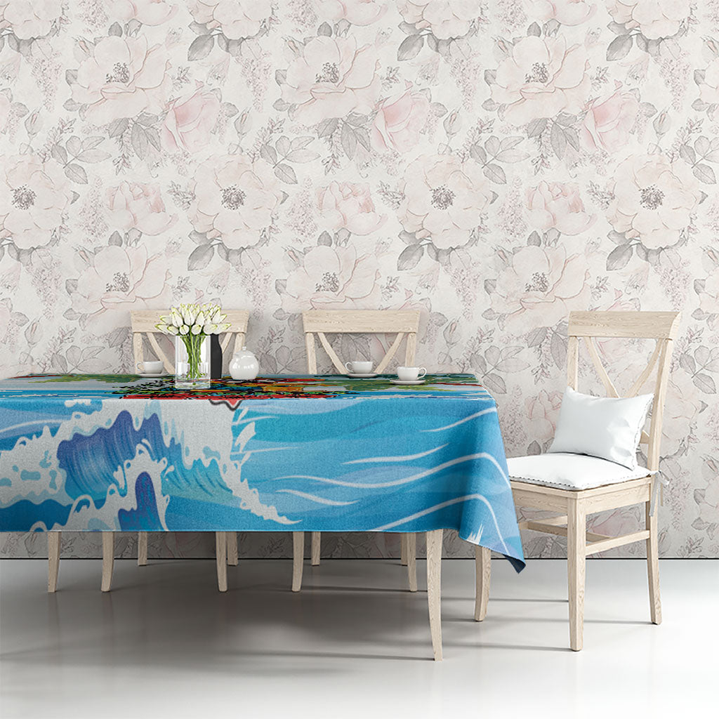 Funny Parrot Margarita Five O'clock Somewhere Tablecloth