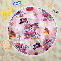 Hawaii Flamingo Hello Summer Beach Blanket Hawaiian Quilt Pattern