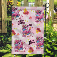 Hawaii Flamingo Hello Summer Garden Flag Hawaiian Quilt Pattern