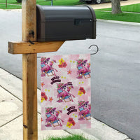 Hawaii Flamingo Hello Summer Garden Flag Hawaiian Quilt Pattern