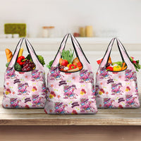Hawaii Flamingo Hello Summer Grocery Bag Hawaiian Quilt Pattern