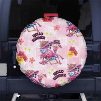Hawaii Flamingo Hello Summer Spare Tire Cover Hawaiian Quilt Pattern