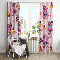 Hawaii Flamingo Hello Summer Window Curtain Hawaiian Quilt Pattern