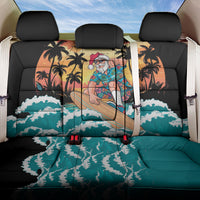 Vintage Santa Claus Surfing Summer Back Car Seat Cover Mele Kalikimaka i Iulai!