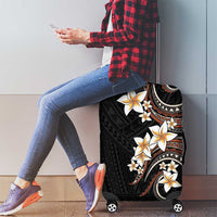 Vintage Plumeria Pacific Floral Luggage Cover LT9 - Polynesian Pride