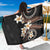 Vintage Plumeria Pacific Floral Sarong