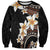 Vintage Plumeria Pacific Floral Sweatshirt