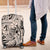 Polynesia Luggage Cover Tribal Polynesian Spirit With Beige Pacific Flowers LT9 Beige - Polynesian Pride
