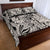 Polynesia Quilt Bed Set Tribal Polynesian Spirit With Beige Pacific Flowers LT9 - Polynesian Pride