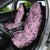 Polynesia Car Seat Cover Tribal Polynesian Spirit With Pink Pacific Flowers LT9 - Polynesian Pride