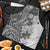 Polynesia Apron Hibiscus Hawaiian Tribal Tattoo Retro Gray - Polynesian Pride