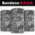 Polynesia Neck Gaiter Hibiscus Hawaiian Tribal Tattoo Retro Gray - Polynesian Pride