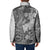 Polynesia Padded Jacket Hibiscus Hawaiian Tribal Tattoo Retro Gray - Polynesian Pride