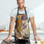 Polynesia Apron Hibiscus Hawaiian Tribal Tattoo Retro Tan - Polynesian Pride