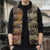 Polynesia Sleeveless Puffer Jacket Hibiscus Hawaiian Tribal Tattoo Retro Tan - Polynesian Pride