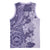 Polynesia Basketball Jersey Hibiscus Hawaiian Tribal Tattoo Retro Violet - Polynesian Pride