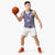 Polynesia Basketball Jersey Hibiscus Hawaiian Tribal Tattoo Retro Violet - Polynesian Pride