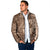 Polynesia Padded Jacket Hibiscus Hawaiian Tribal Tattoo Retro Pink Pastel - Polynesian Pride