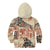Hawaii Kid Hoodie Aloha Tribal Pattern Beige Version LT9 - Polynesian Pride