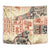Hawaii Tapestry Aloha Tribal Pattern Beige Version LT9 - Polynesian Pride