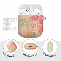 Hawaii Sweat Pink Ombre AirPods Case Aloha Tribal Pattern - Polynesian Pride