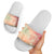 Hawaii Sweat Pink Ombre Slide Sandals Aloha Tribal Pattern - Polynesian Pride