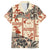 Aloha Hawaii Christmas Hawaiian Shirt Mele Kalikimaka Tapa Tribal Retro Style LT9 Beige - Polynesian Pride