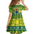 Cook Islands Christmas Family Matching Summer Maxi Dress and Hawaiian Shirt Santa Beach Meri Kiritimiti LT9 - Polynesian Pride
