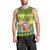 Cook Islands Christmas Men Tank Top Santa Beach Meri Kiritimiti LT9 - Polynesian Pride