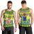 Cook Islands Christmas Men Tank Top Santa Beach Meri Kiritimiti LT9 - Polynesian Pride