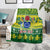 Personalised Cook Islands Christmas Blanket Santa Beach Meri Kiritimiti LT9 - Polynesian Pride