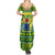 Personalised Cook Islands Christmas Family Matching Summer Maxi Dress and Hawaiian Shirt Santa Beach Meri Kiritimiti LT9 - Polynesian Pride