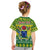 Personalised Cook Islands Christmas Kid T Shirt Santa Beach Meri Kiritimiti LT9 - Polynesian Pride