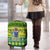 Personalised Cook Islands Christmas Luggage Cover Santa Beach Meri Kiritimiti LT9 - Polynesian Pride