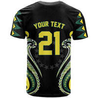 Custom Rugby Cook Islands Avaiki T Shirt Black Kuki Airani Tribal Maori Inspired - Polynesian Pride