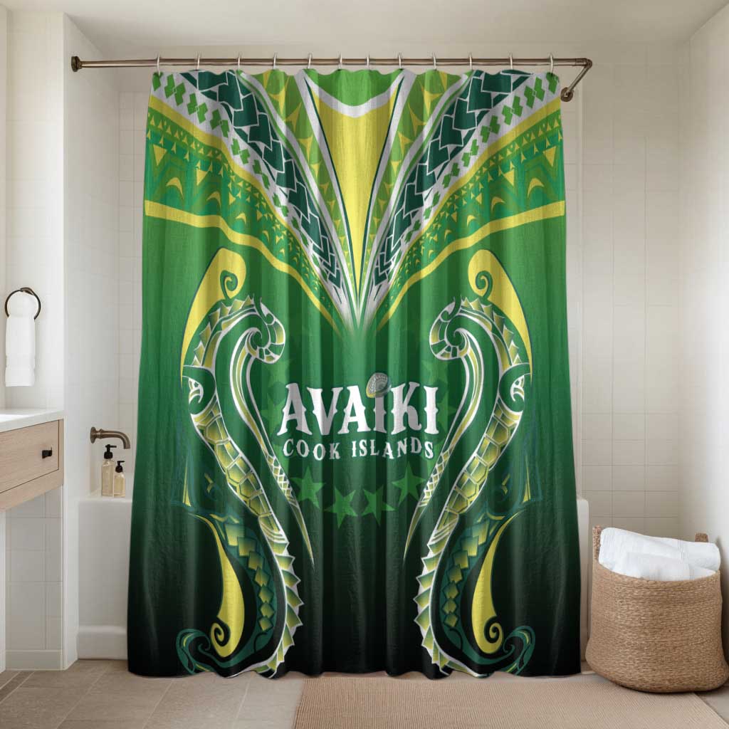 Rugby Cook Islands Avaiki Bathroom Set Green Kuki Airani Tribal Maori Inspired - Polynesian Pride