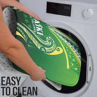 Rugby Cook Islands Avaiki Bathroom Set Green Kuki Airani Tribal Maori Inspired - Polynesian Pride