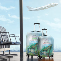 Polynesia Mother's Day Luggage Cover Magnificent Sea Turtle Of Love and Gratitude