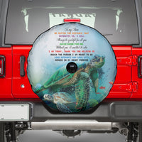 Polynesia Mother's Day Spare Tire Cover Magnificent Sea Turtle Of Love and Gratitude