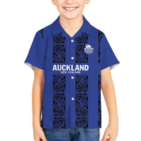 Custom Oceania Football NZ Auckland Hawaiian Shirt Maori Tribal Pattern LT9 - Polynesian Pride
