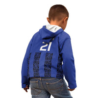 Custom Oceania Football NZ Auckland Kid Hoodie Maori Tribal Pattern LT9 - Polynesian Pride