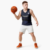 Custom Oceania Football NZ Auckland Basketball Jersey Minimal City Map Style LT9 - Polynesian Pride