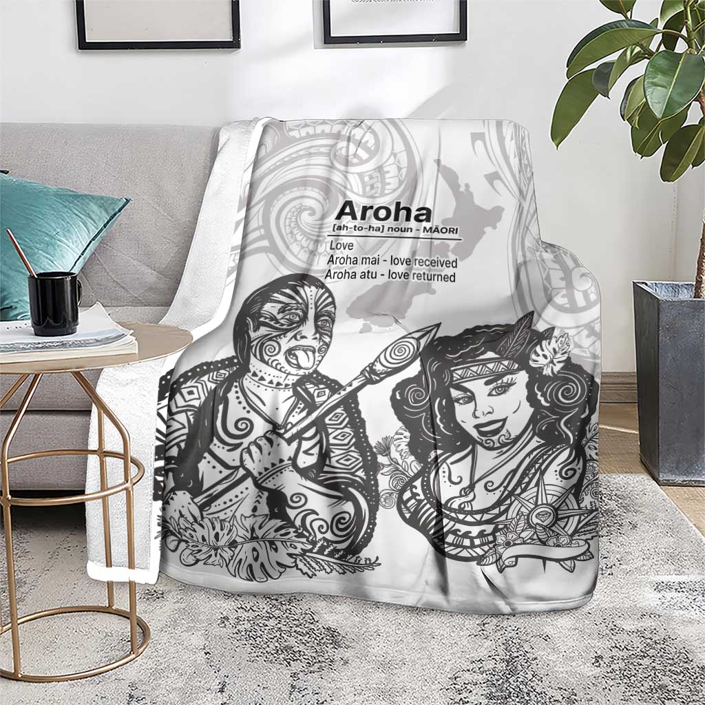 Aroha Maori Language Blanket Te Reo Maori Inspired Art