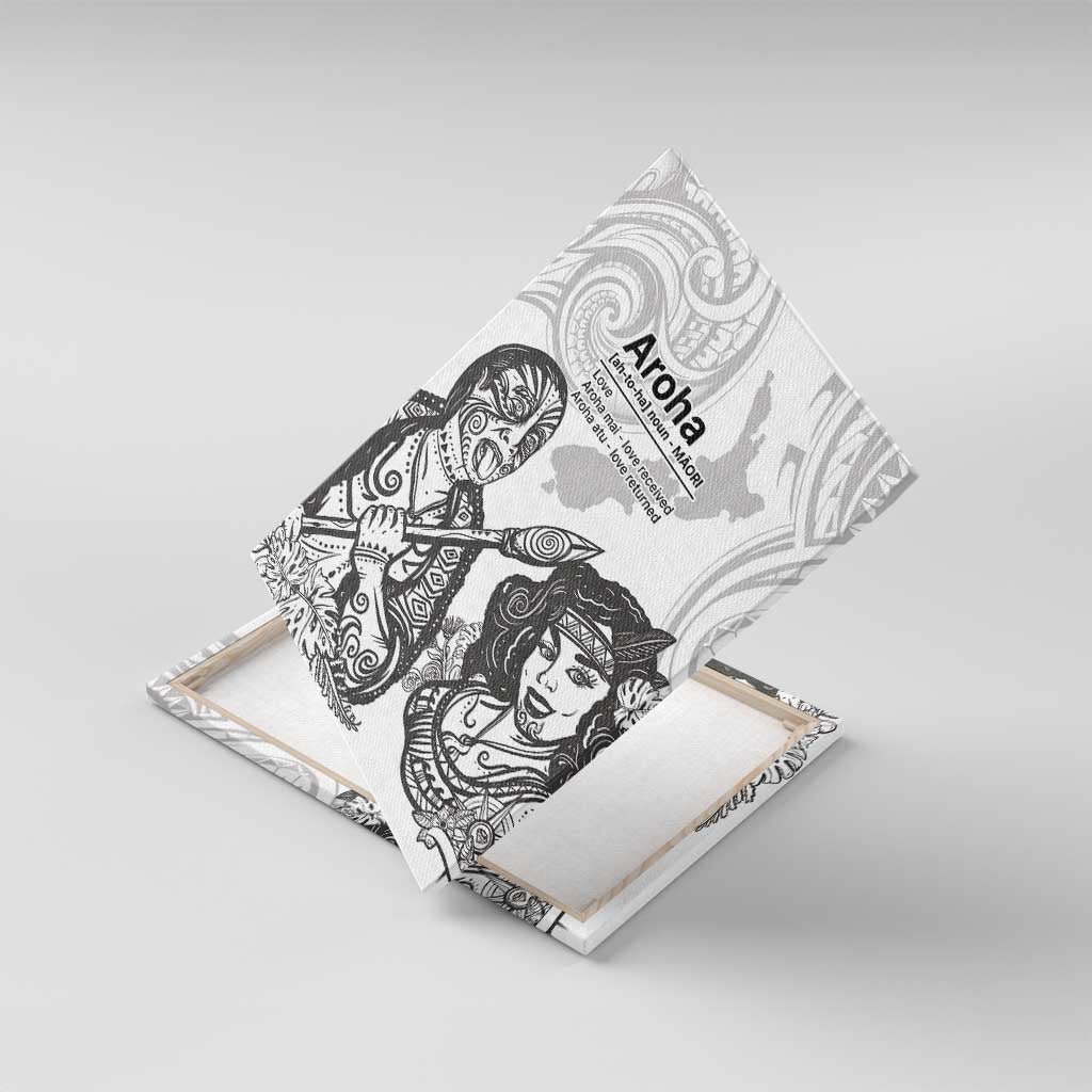 Aroha Maori Language Canvas Wall Art Te Reo Maori Inspired Art