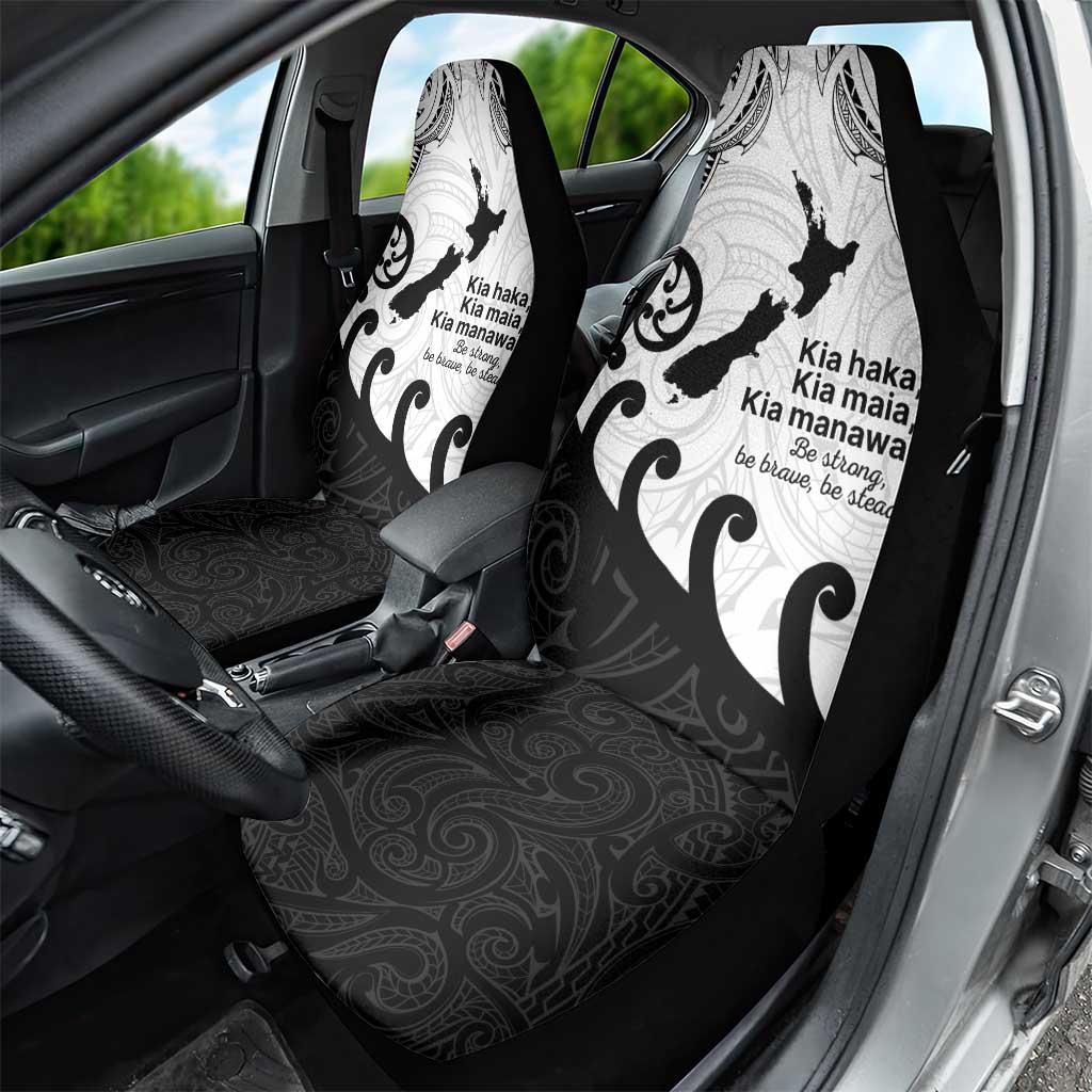 Kia Haka Maori language Car Seat Cover Te Reo Maori Inspired Art