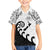Kia Haka Maori language Family Matching Short Sleeve Bodycon Dress and Hawaiian Shirt Te Reo Maori Inspired Art