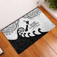 Kia Haka Maori language Rubber Doormat Te Reo Maori Inspired Art LT9 - Polynesian Pride
