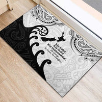 Kia Haka Maori language Rubber Doormat Te Reo Maori Inspired Art LT9 - Polynesian Pride