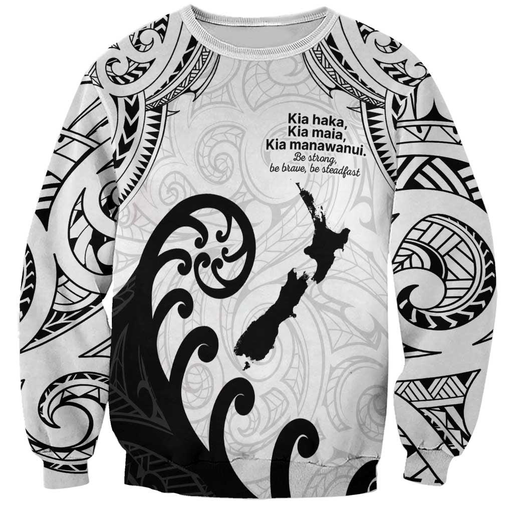 Kia Haka Maori language Sweatshirt Te Reo Maori Inspired Art