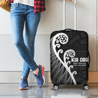 Kia Ora Maori Language Luggage Cover Te Reo Maori Koru Fern Art LT9 - Polynesian Pride